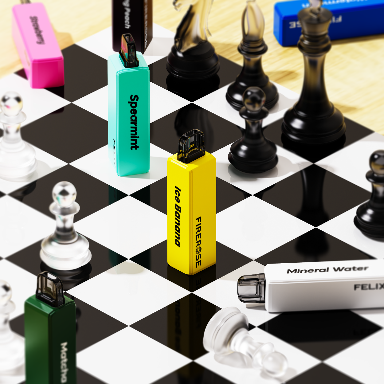 【交換用Pod】FIREROSE POD 10ml 1,000パフ